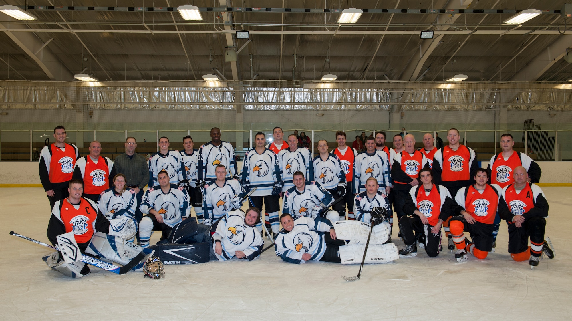 Dover Airmen take on NHL veterans > Dover Air Force Base > Article Display