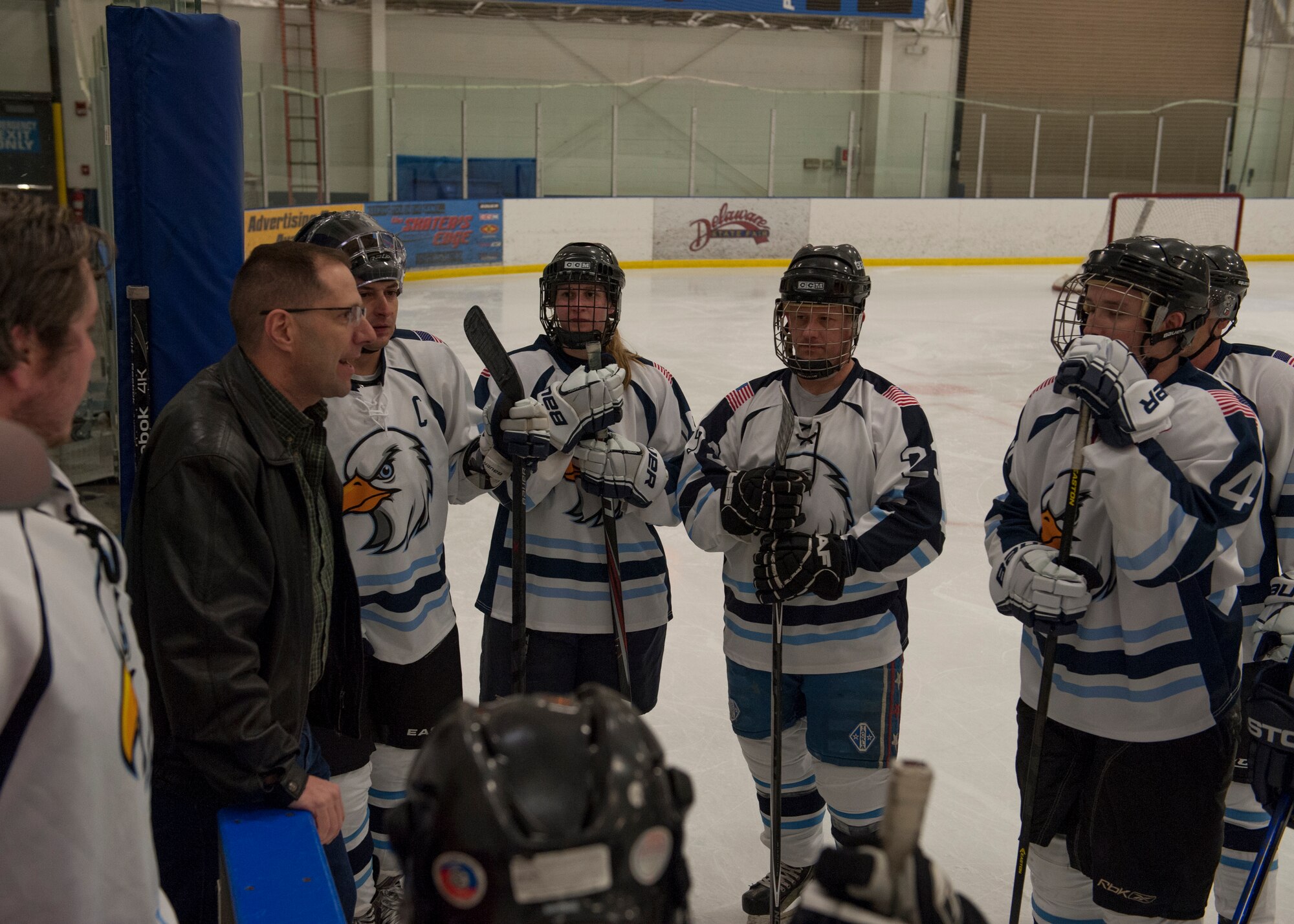 Dover Airmen take on NHL veterans > Dover Air Force Base > Article Display
