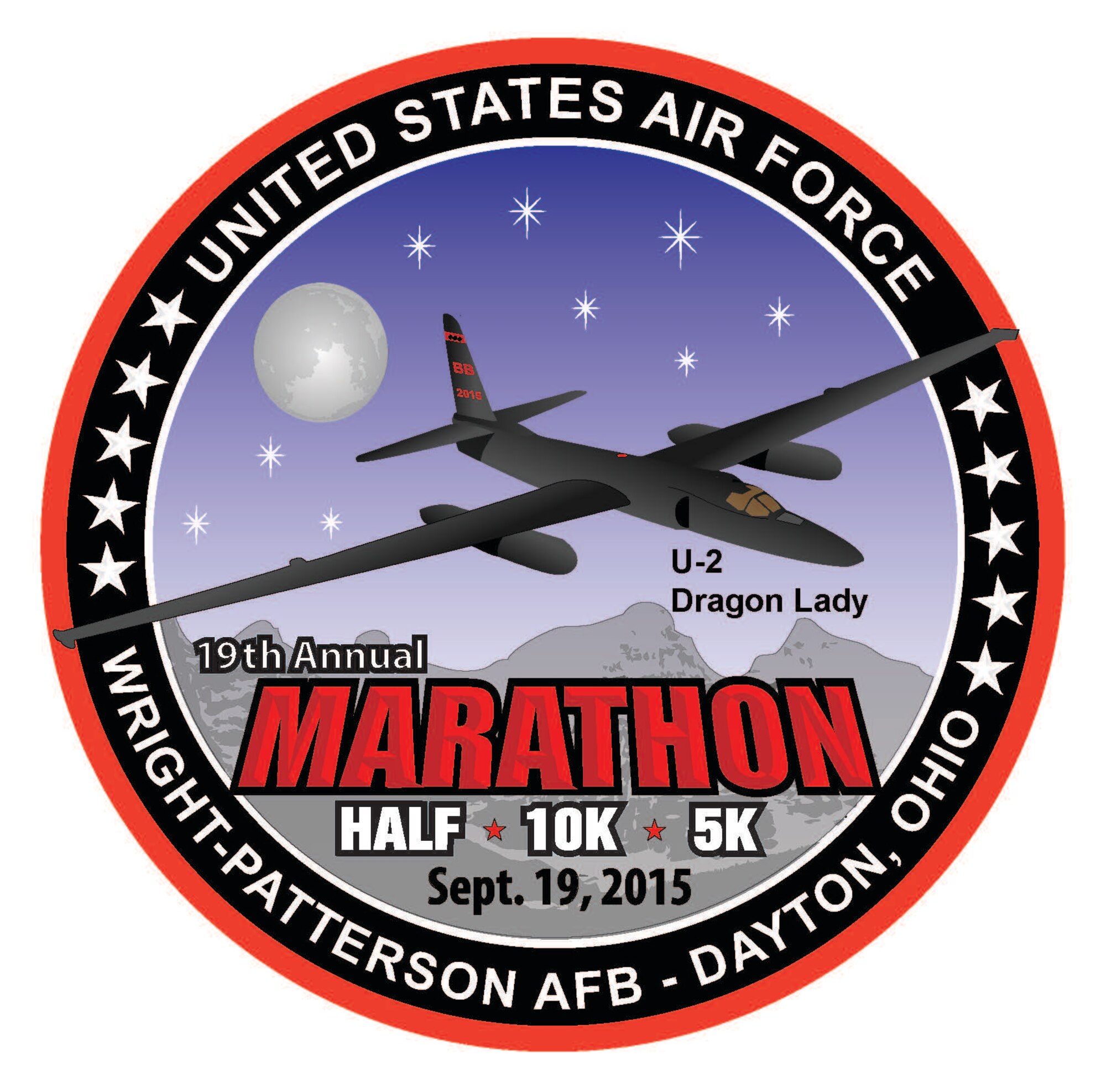 2015 USAF Marathon Logo