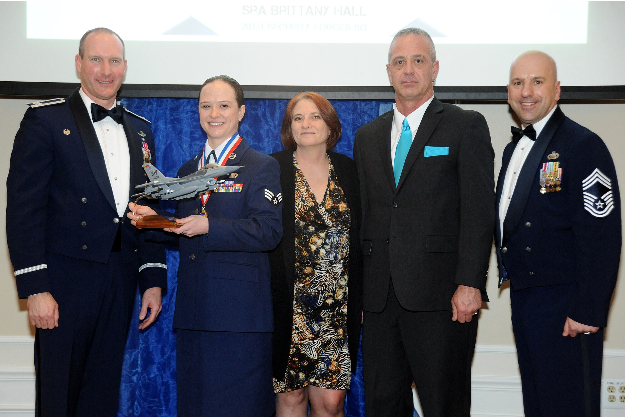 Senior Airman Brittany Hall, Airman of the Year
