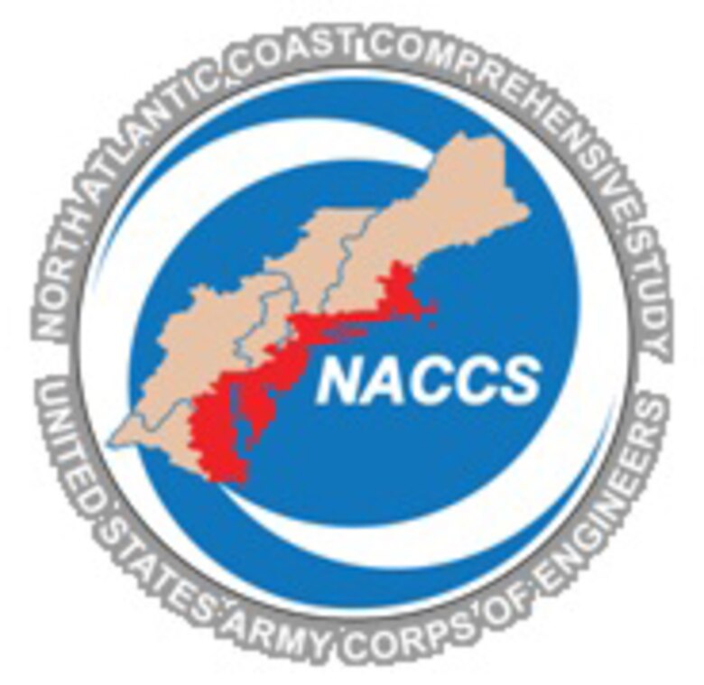 The North Atlantic Coast Comprehensive Study's goals are to 1) Provide risk reduction strategies—reduce risk to which vulnerable coastal populations are subject
2) Promote coastal resilient communities—ensure a sustainable and robust coastal landscape system—considering future sea level rise and climate change scenarios—to reduce risk to vulnerable population, property, ecosystems, and infrastructure.
The $19.5 million Comprehensive Study is due to congress in January 2015. The final study will include a coastal framework as well as storm suite modeling, coastal GIS analysis, and related evaluations, for the affected coastlines. (U.S. Army graphic)