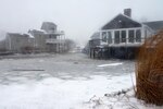 Flooded ares of Scituate, Jan. 27, 2015. Massachusetts Guard members were called to duty to support local and state agencies during the Winter Storm Juno response and rescued some residents from high water.