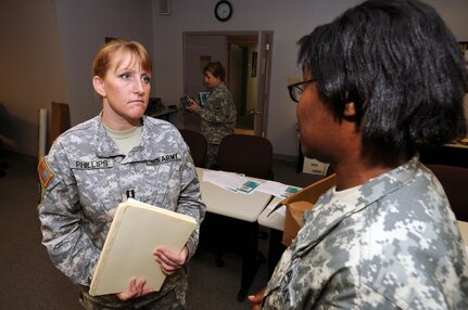 Resiliency is one key to preventing suicide, said Army Capt. Tanya Phillips, suicide prevention program manager for the Arkansas National Guard, seen here after leading training at Camp Joseph T. Robinson in Little Rock, Ark., on April 17, 2010. "The resilience is not learned as it might have been in past generations," Phillips said.