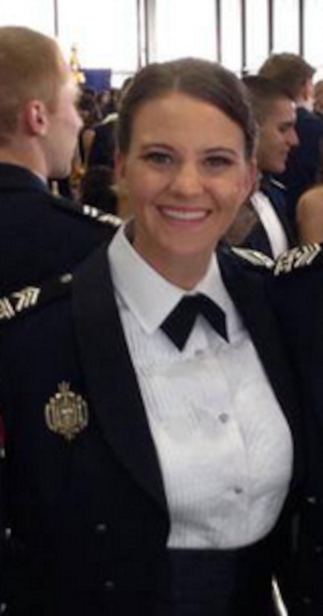 Cadet First Class Sarah Farmer was an enlisted Air Force Reservist when she decided to apply for admission to the Air Force Academy.


