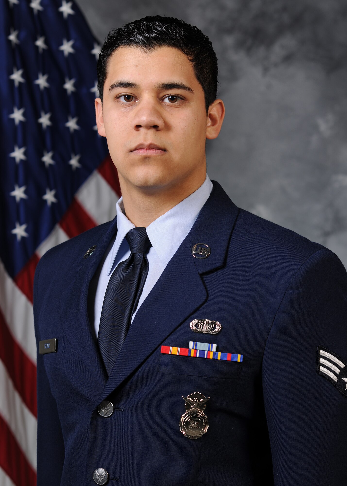 Senior Airman Jhovany Romo, 926th Security Forces Squadron Fire Team Member (U.S. Air Force photo/99th Air Base Wing Public Affairs)