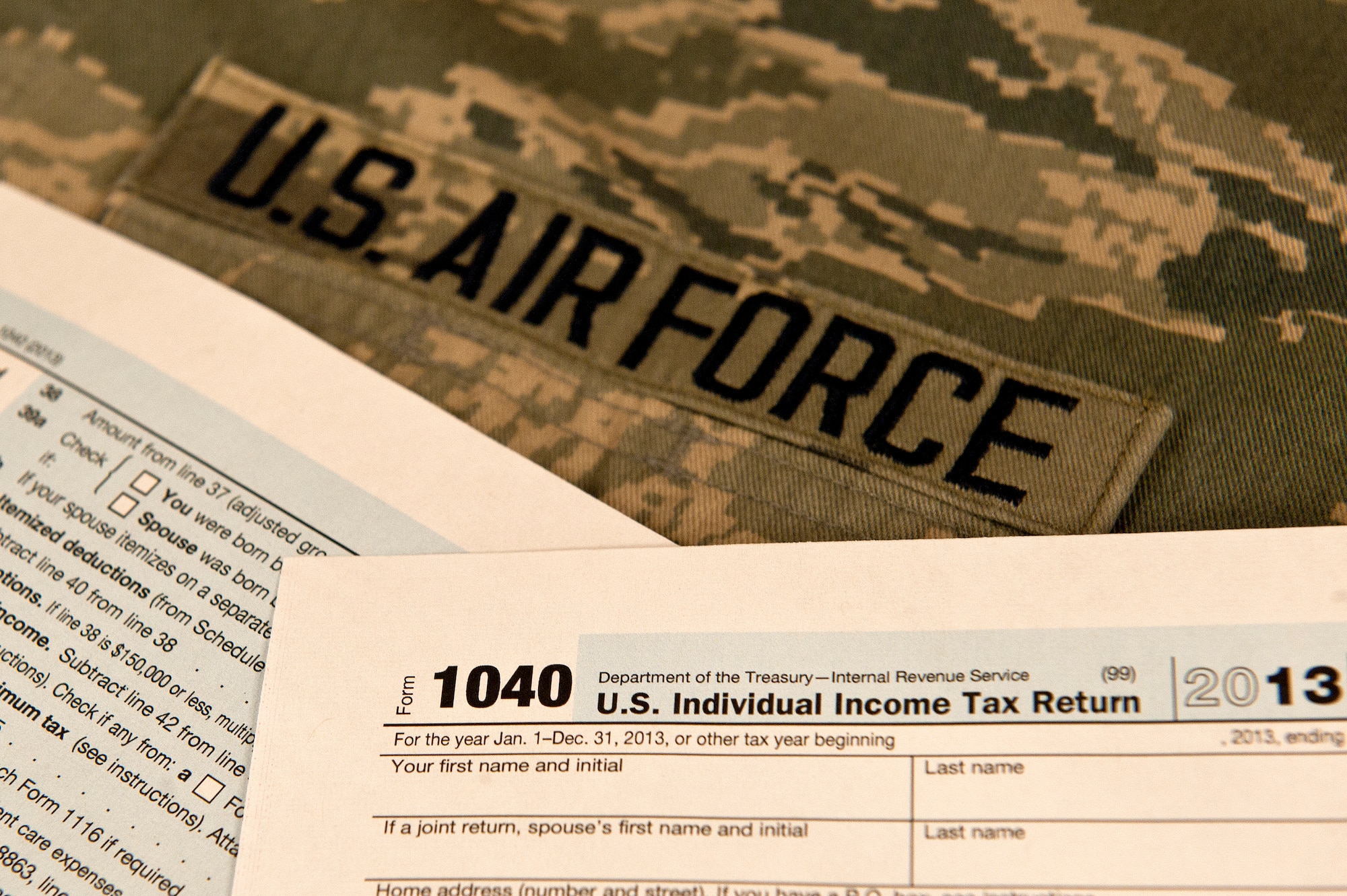 Volunteers from the community assist in preparing taxes for F.E. Warren Air Force Base, Wyo., personnel (military and civilian employees), retirees, and their families at the Laramie County Community College. The center Is ran by an all volunteer force, with supervision coming from a senior tax consultant from the Internal Revenue Services. 
(U.S. Air Force photo by Airman 1st Class Aaron J. Jenne)
