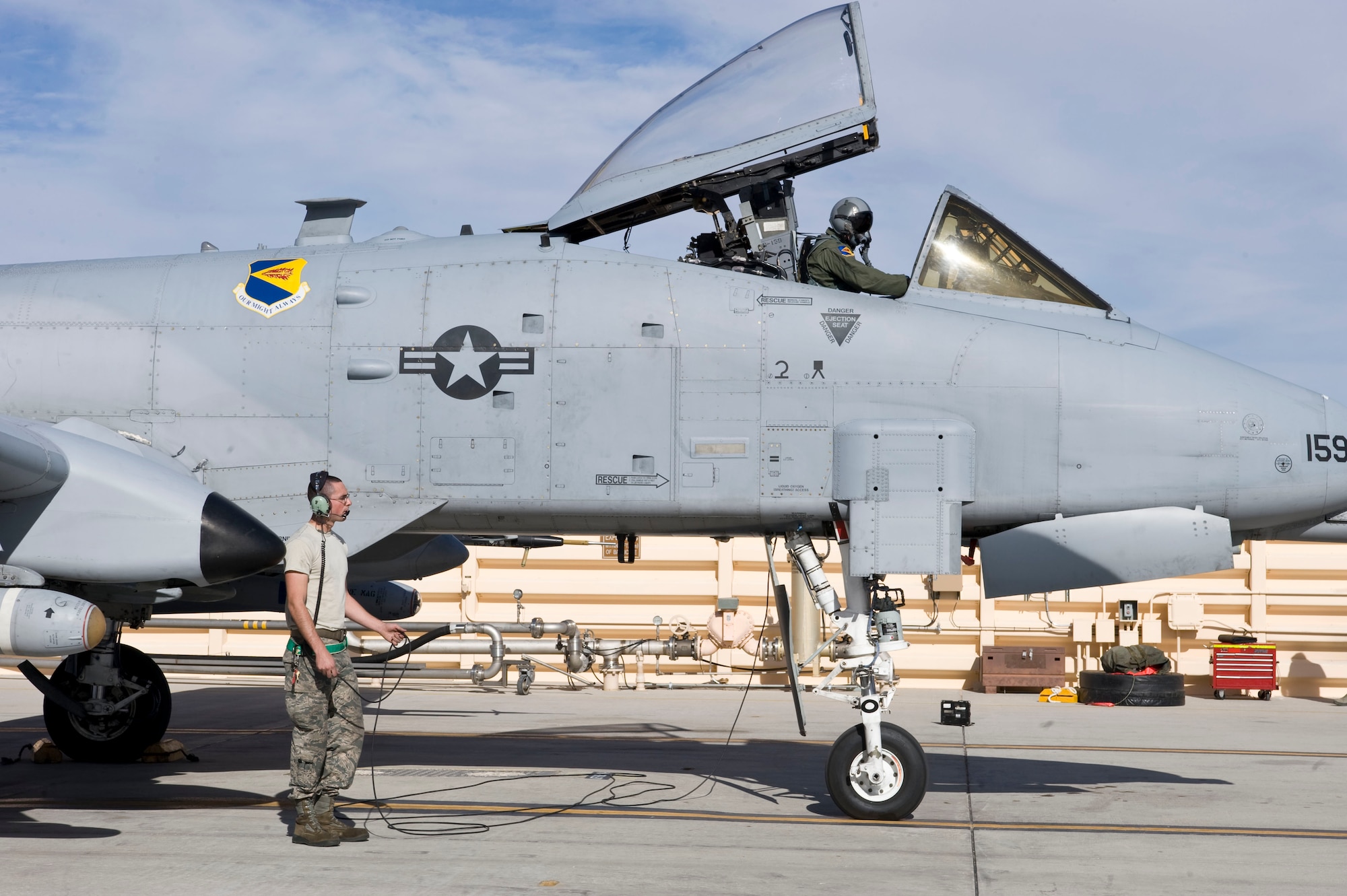 A-10s provide close air support for Green Flag exercise > Davis-Monthan ...