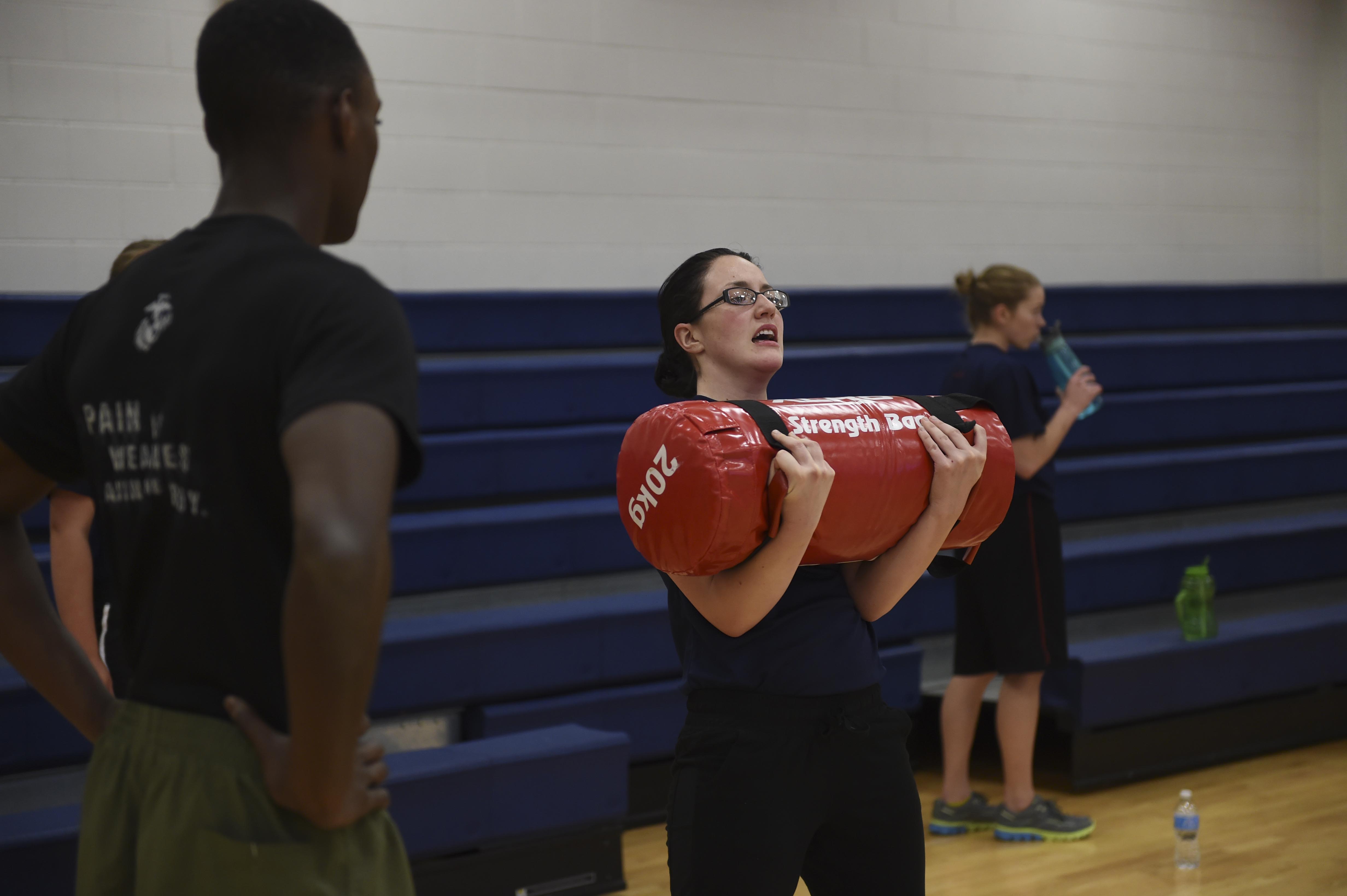 Marine sandbag online workout