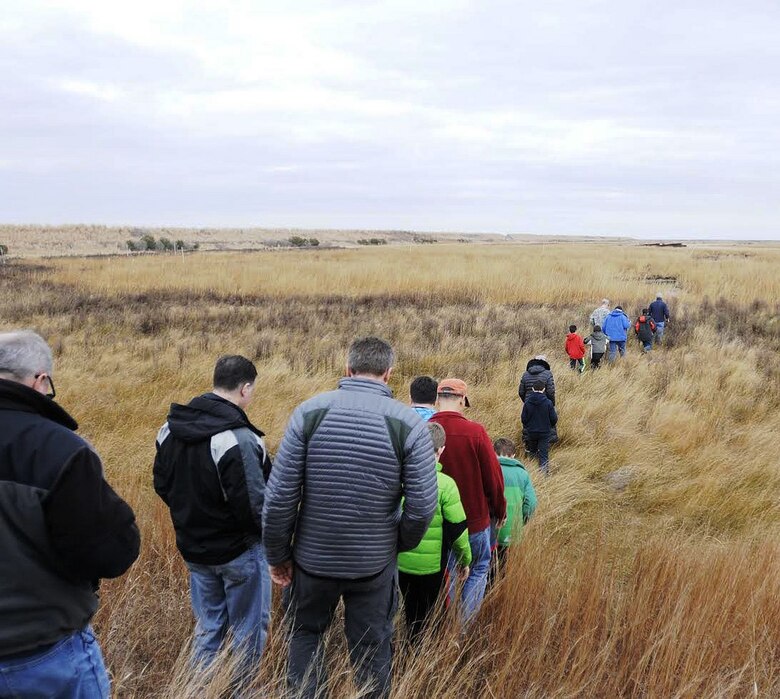 A group of 16 children and parents from Cub Scout Troop 1116 out of Vienna, Va, recently participated in a guided tour of Poplar Island in support of the children's efforts to earn their Engineering Achievement Badge in scouting. The children are mostly 11-12 yrs old, and will soon graduate to Boy Scouts.  
