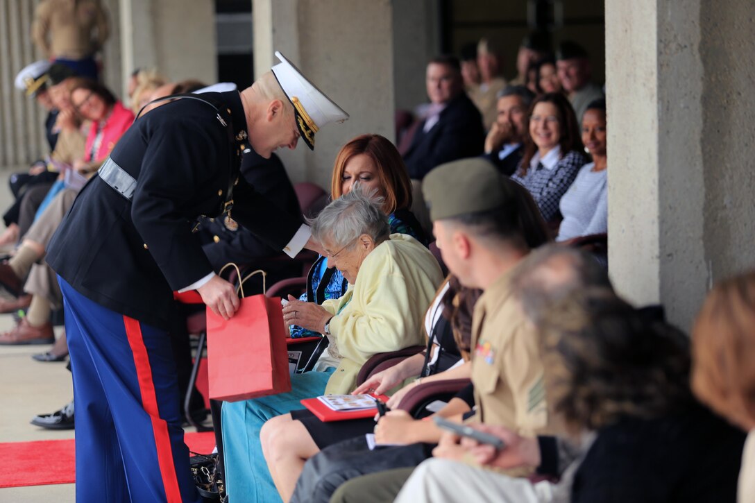Col. Robert W. Gates, Deputy Commander of Marine Corps Installations West, Marine Corps Base Camp Pendleton, was honored during his retirement ceremony, Jan. 30.  Gates enlisted in the Marine Corps in 1980 and served honorably for nearly 35 years. 