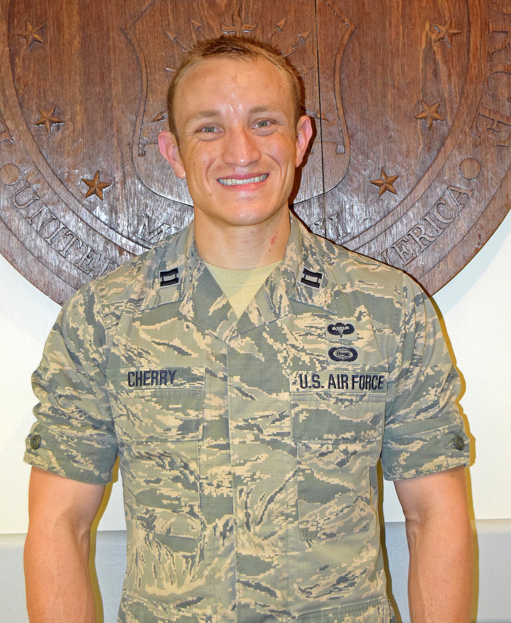 U.S. Air Force Capt. Kenneth Cherry, 613th Air Operations Center