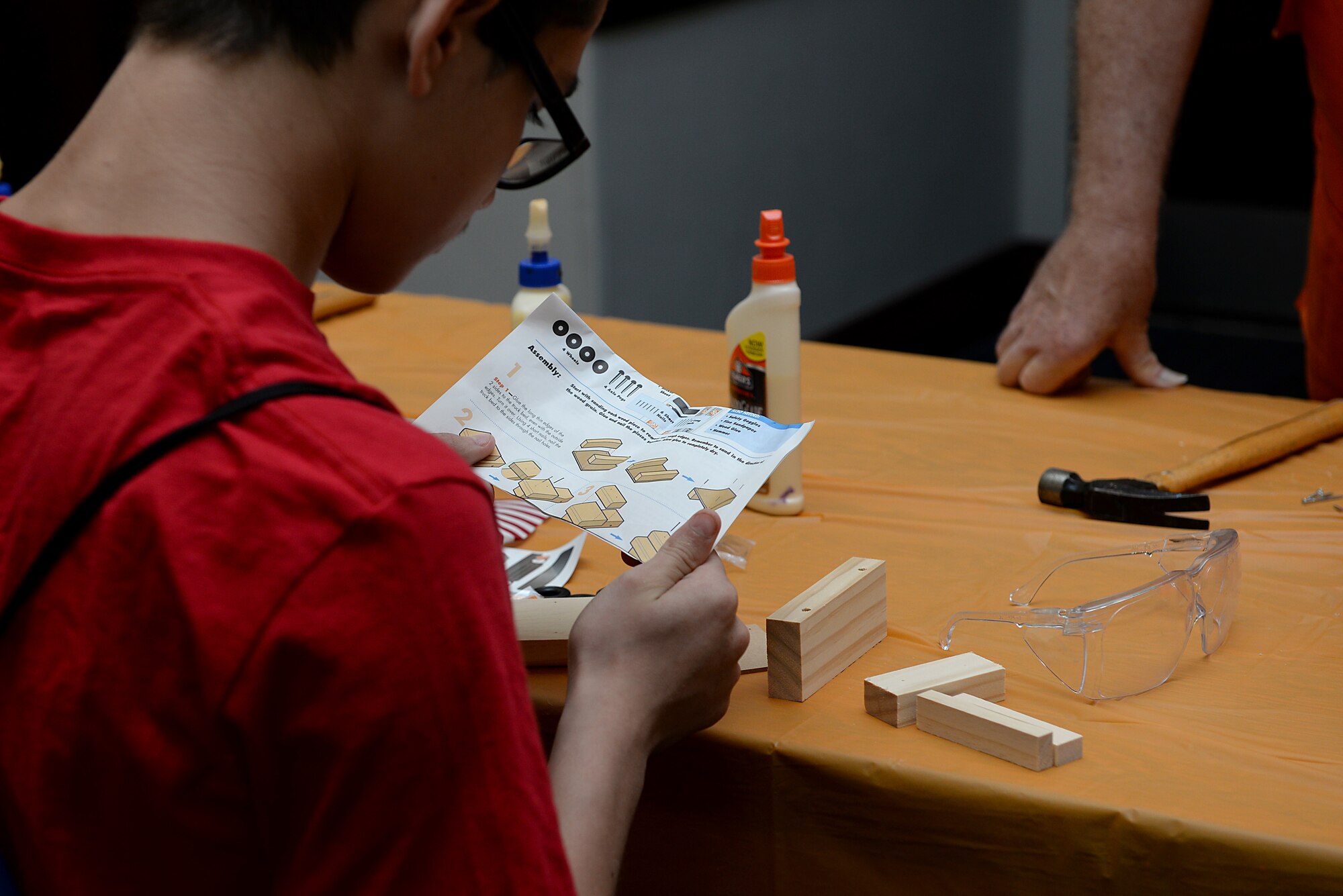 The 375th Force Support Squadron hosted the annual base picnic and diversity day June 26, 2015 at Scott Air Force Base, Ill. Due to weather the location of the picnic was moved to the Scott Club. (U.S. Air Force photo/ Airman 1st Class Kiana Brothers)