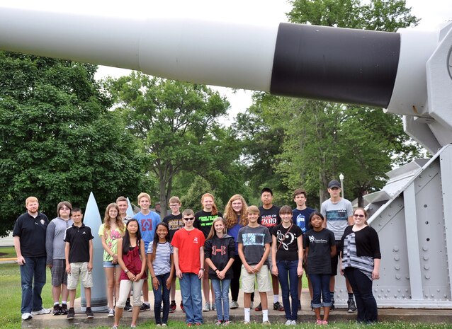 NSWCDD hosted the Fredericksburg Regional Governor's School on June 25.  Students from the counties of Caroline, King George, Spotsylvania, Stafford, Fredericksburg City, and other private schools in the region were given tours of the NSWCDD's unique facilities - Ground Plane area, Chemical Biological Defense Laboratory, Railgun Facility, and Human Systems Integration Laboratory.  NSWCDD frequently supports outreach efforts to increase student interest in Science, Technology, Engineering, and Mathematics (STEM) careers.