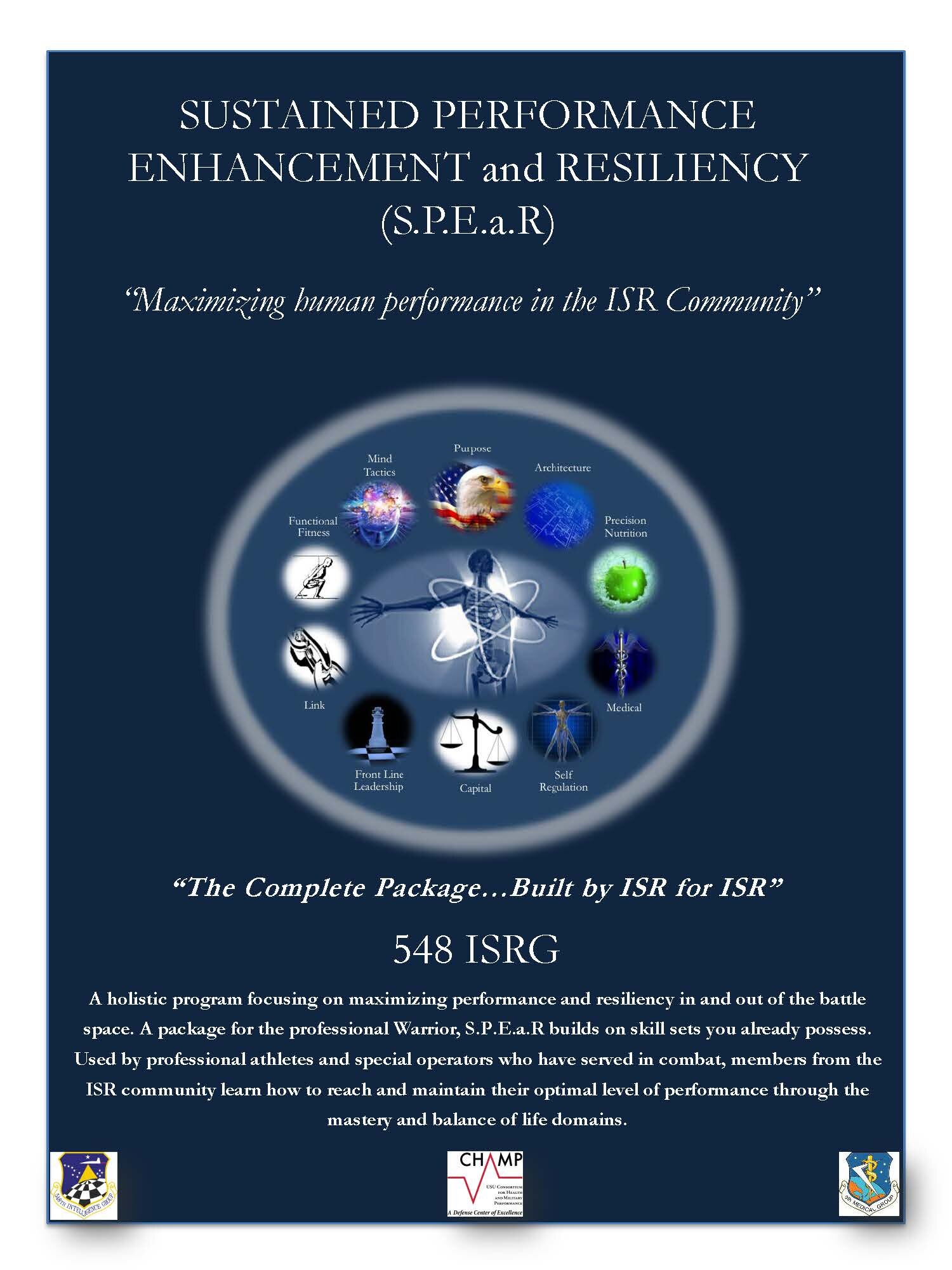 Sustained Performance Enhancement and Resiliency (SPEaR) initiative