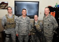 The Prairie Vigilance 15-1 Purge Team, led by TSgt Mark Liston, 5 Security Forces Squadron, has epitomized the 5 Bomb Wing Commander’s vision of mission ownership. The tireless efforts of TSgt Liston and his Airmen culminated during PV 15-1 whereby the 5 SFS Purge Team exhaustively searched six structures and 12 aircraft with zero write-ups, earning recognition by the 5 BW WIT for achieving a flawless PL-1 area purge, a feat that hasn’t occurred in over 15 years!  The PV 15-1 Purge Team’s unparalleled performance, attention to detail, and dedication to excellence truly exemplifies the meaning of the “Own It Award!” (U.S. Air Force photo/Senior Airman Kristoffer Kaubisch)