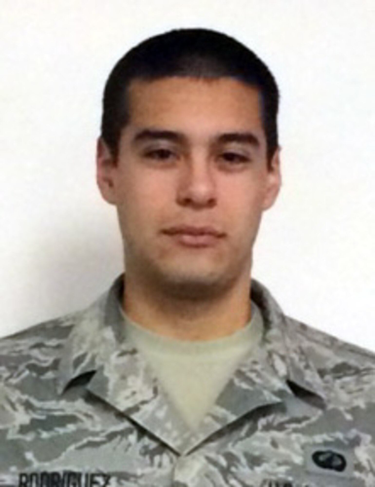 Senior Airman Tino Rodriguez