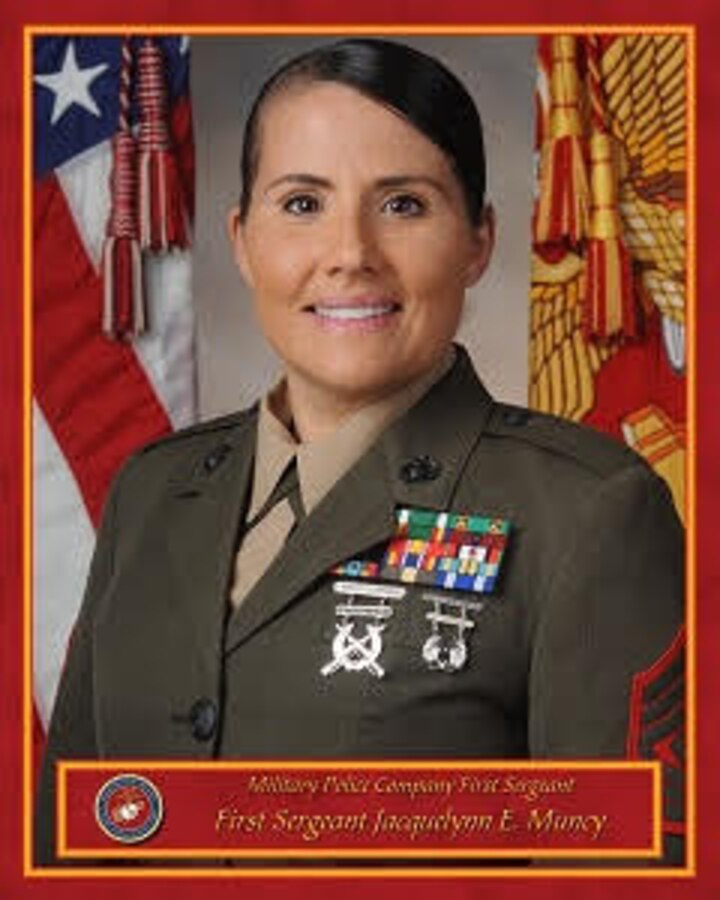 1stSgt Muncy command photo.