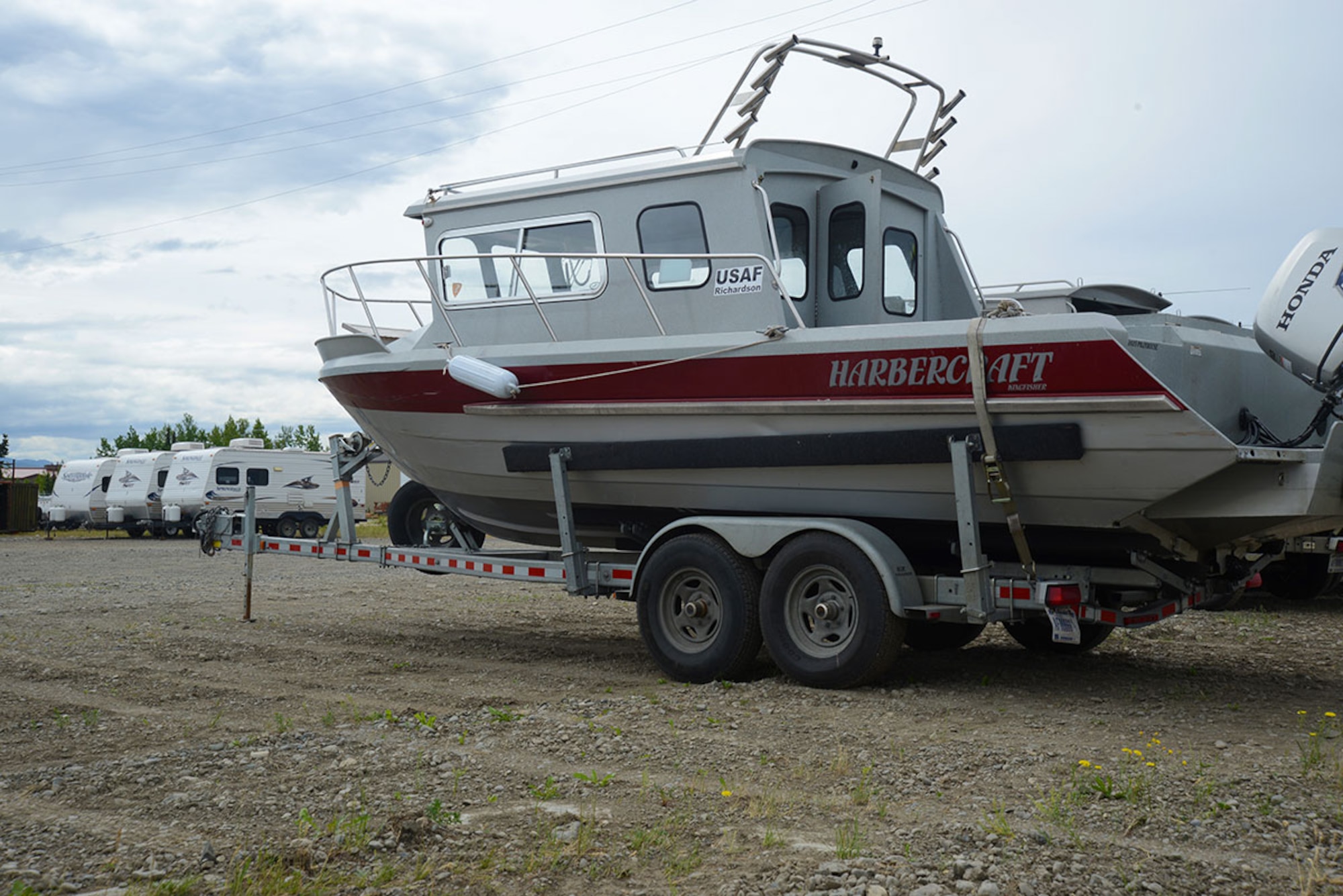 The JBER-Richardson Outdoor Recreation Center offers many boats to rent during the summer. An online boat-safety course must be completed before requesting to rent any motorboat; anyone renting ocean-going boats must alson take the Captain’s Class. Basic seamanship is the focus of the Captain’s Class available at JBER-Elmendorf Outdoor Recreation Center during the summer. For more information, visit boatus.org/alaska or either of the Joint Base Elmendorf-Richardson outdoor recreation centers.
(U.S. Air Force photos/Airman Chrispoher Morales)