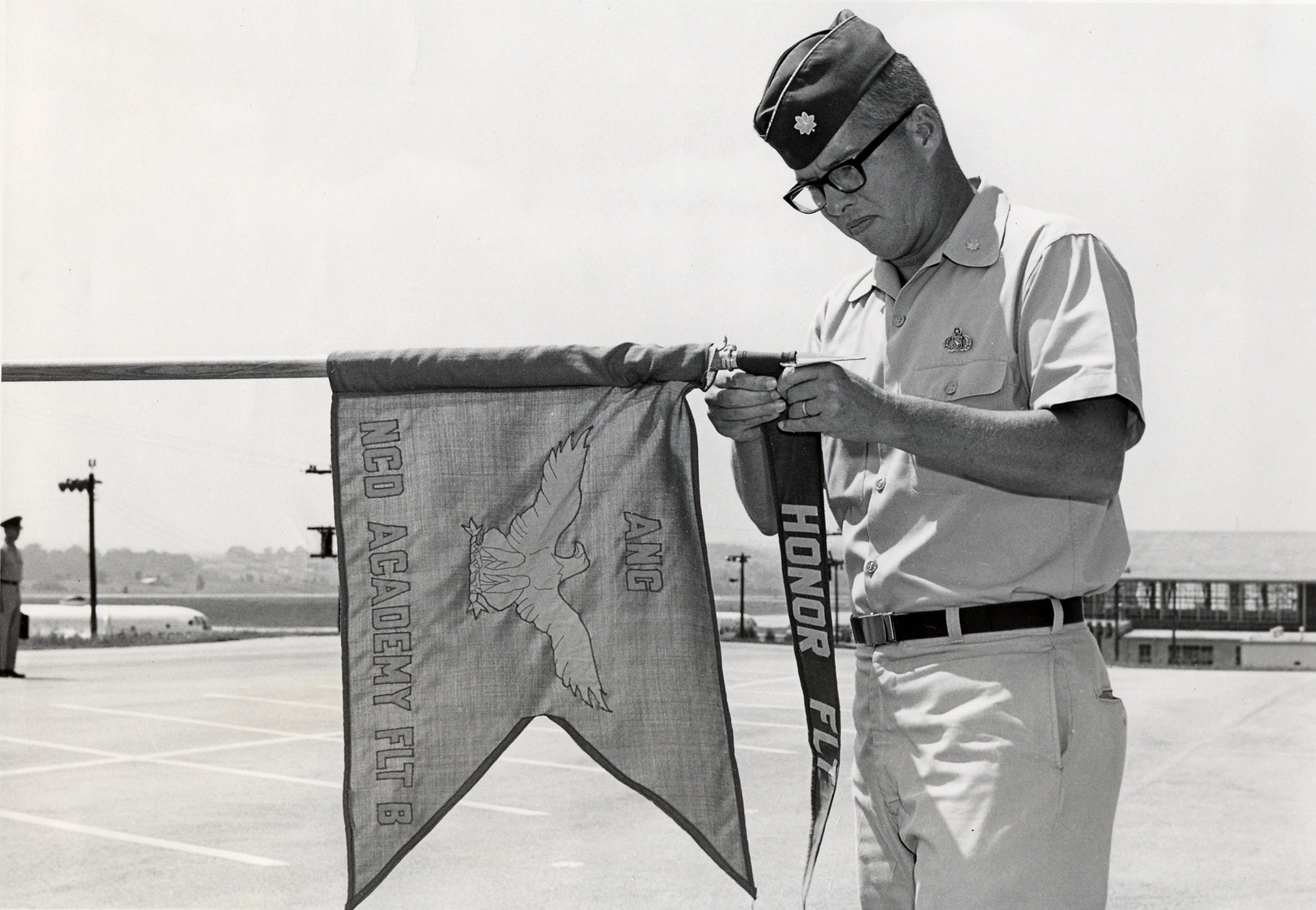For a retired colonel, the NCO academy's Hall of Fame > Air National