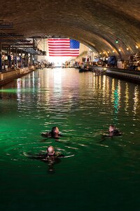 WEST BETHESDA, Md. (June 24, 2015)  13th International Human-Powered Submarine Races at Naval Surface Warfare Center, Carderock Division in West Bethesda, Md., June 24, 2015. (U.S. Navy photo by Ryan Hanyok/Released)