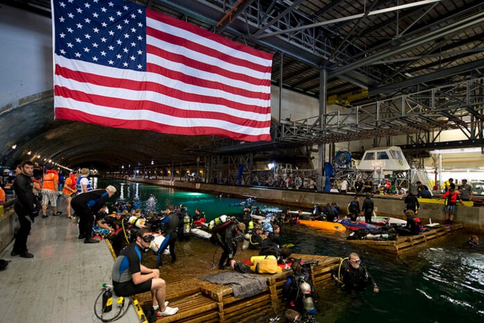 WEST BETHESDA, Md. (June 24, 2015)  13th International Human-Powered Submarine Races at Naval Surface Warfare Center, Carderock Division in West Bethesda, Md., June 24, 2015. (U.S. Navy photo by Devin Pisner/Released)