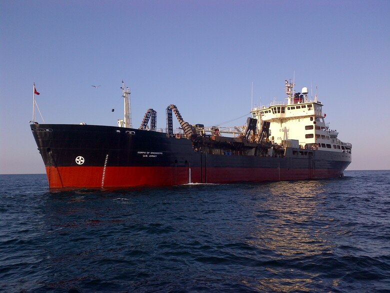 The U.S. Army Corps of Engineers' Marine Design Center managed the repowering of the Dredge Wheeler in from 2012 to 2013. The deep-draft hopper dredge is owned and operated by the USACE New Orleans District. 