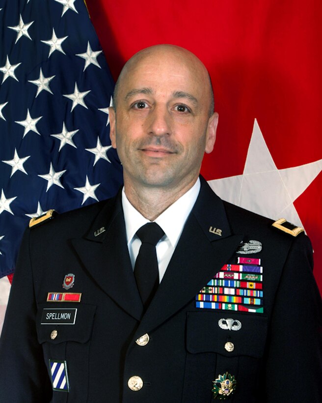 Brigadier General Scott A. Spellmon assumed command of the Northwestern Division, U.S. Army Corps of Engineers, on July 16, 2015. In this position, he will oversee an annual program of more than $3 billion in civil works, environmental restoration and military construction in more than a dozen states, primarily within the Columbia and Missouri river basins. 