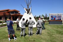 Members of Team Malmstrom participate in Multicultural Fair July 8, 2015, at Malmstrom Air Force Base, Mont. Aimed to promote education, celebration and an understanding of diverse cultures, the two-hour event gave Team Malmstrom members the opportunity to stimulate all five senses.  (U.S. Air Force photo/Chris Willis)