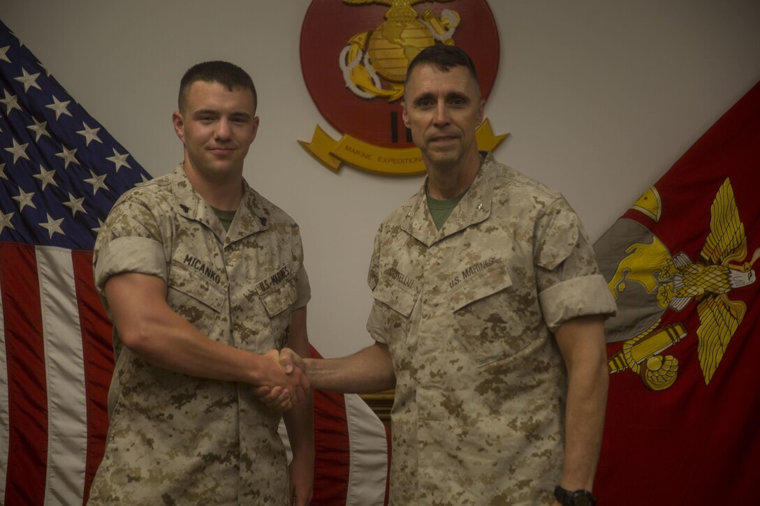 Marine saves Marine Corps more than $100,000 with repairs, receives ...