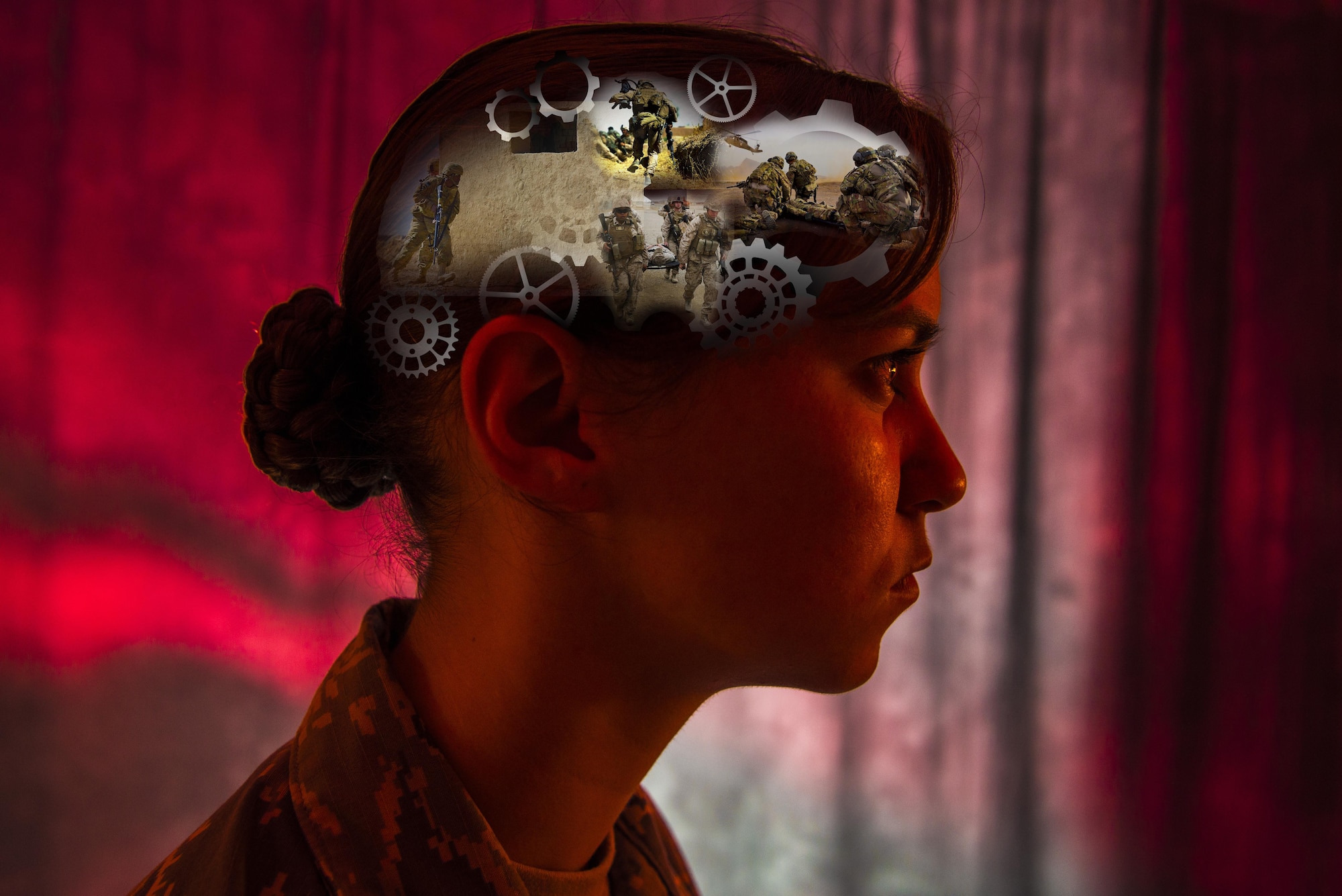 National Post-Traumatic Stress Disorder Awareness Month, every June, is one way to spread awareness about issues related to the condition. The individuals with PTSD are affected every day of the year, so knowing where to turn for support may help, and the treatment can be tailored to the person. (U.S. Air Force photo illustration By Airman 1st Class Erica Holbert-Siebert)