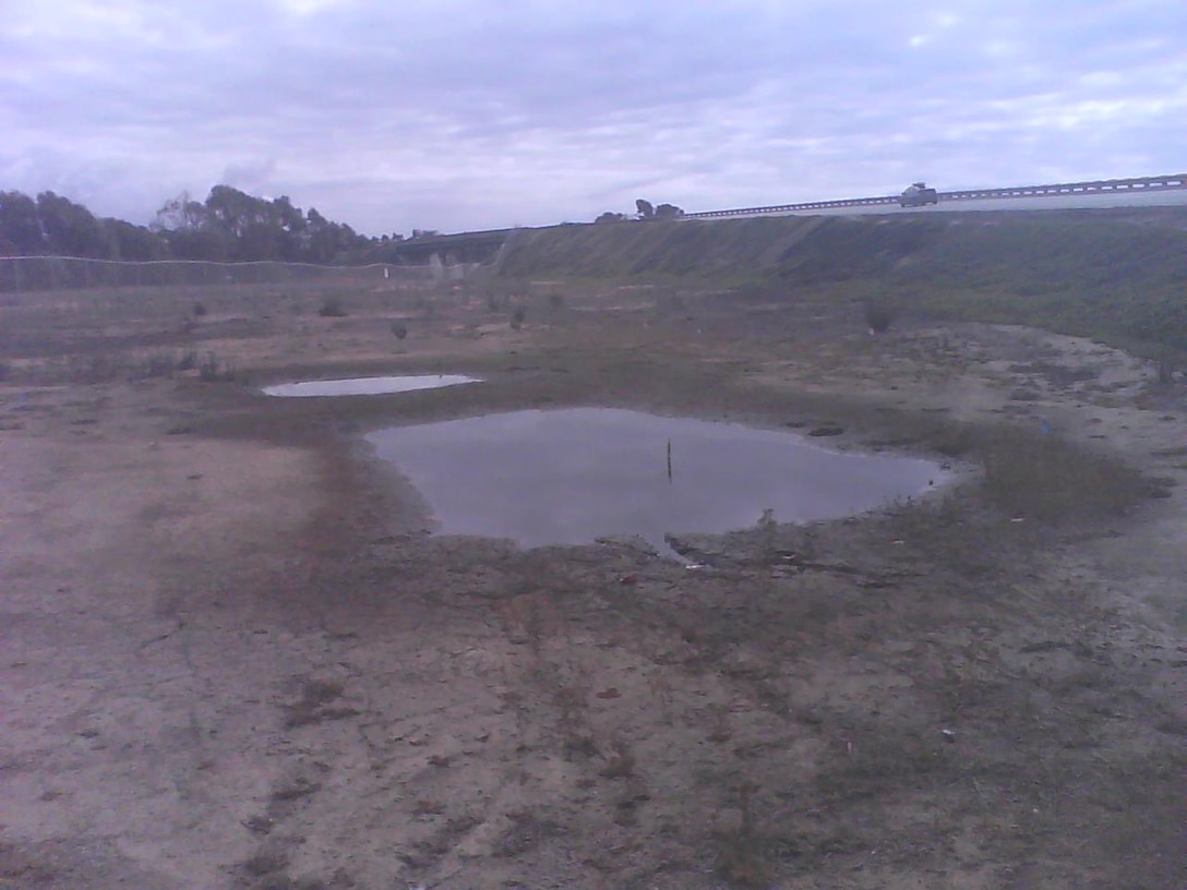 Vernal pools serve as specialized seasonal habitats for Fairy Shrimp to survive during the Spring and Summer months. 
There are approximately 4,000 vernal pools on Camp Pendleton. The amount of pools differ throughout the year due to changes in temperature, weather and other ecological conditions.
Vernal pools in Southern California are rare due to the droughts and erosive effects of coastal development but the base Environmental Security Department is committed to preserving natural resources and environmental stewardship.
