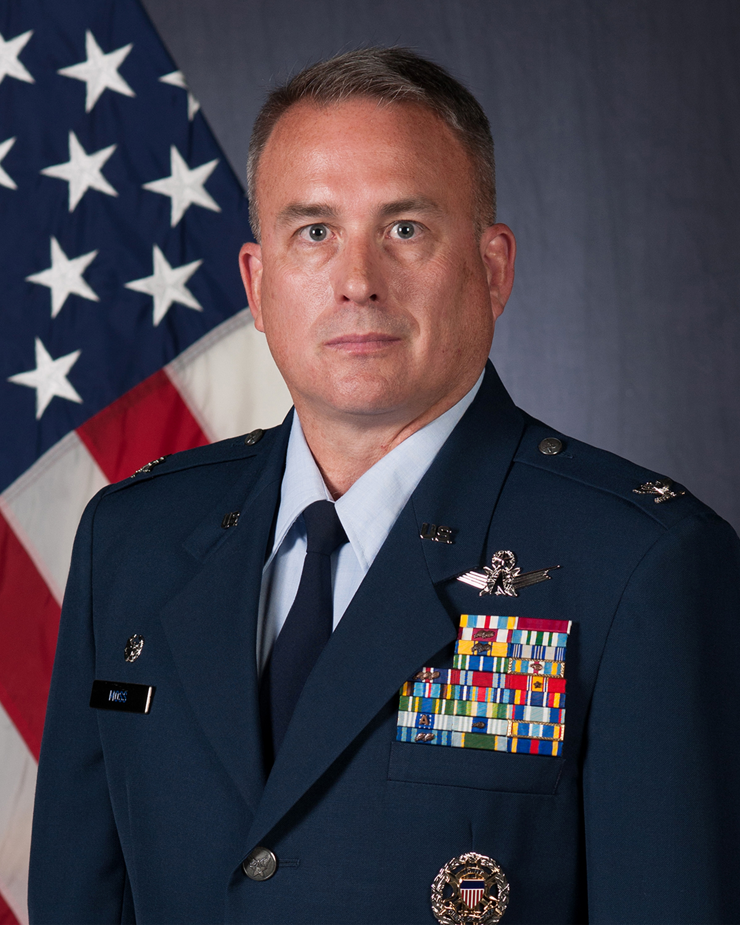 Col. J. Christopher Moss, 30th Space Wing commander