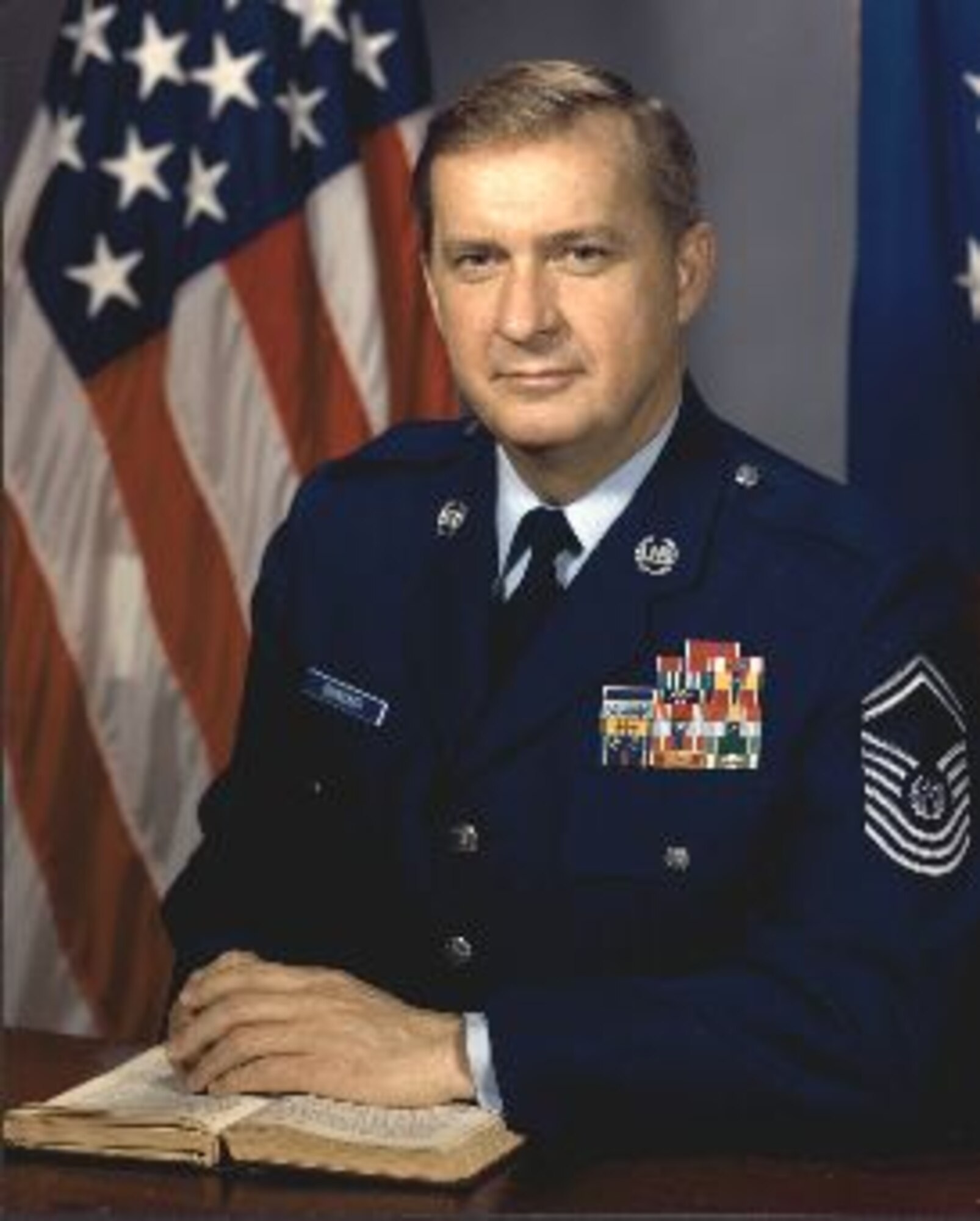 The late Chief Master Sgt. James Binnicker, ninth Chief Master Sgt. of the Air Force, served as president and chief executive officer of the Air Force Enlisted Village for 15 years until his death in March 2015.  (Courtesy photo)