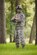 Chief Master Sgt. Rob Grimsley stands wearing his assault gear after earning an Army Air Assault Badge recently.  (U.S. Photo by 2nd Lt. Rashard Coaxum)