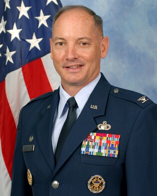 U.S. Air Force Col. Michael L. Downs, 17th Training Wing Commander. 