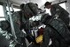 Guam Army National Guard medical detachment soldiers secure a patient on a bus for transport during the Operation Joint Medic training exercise