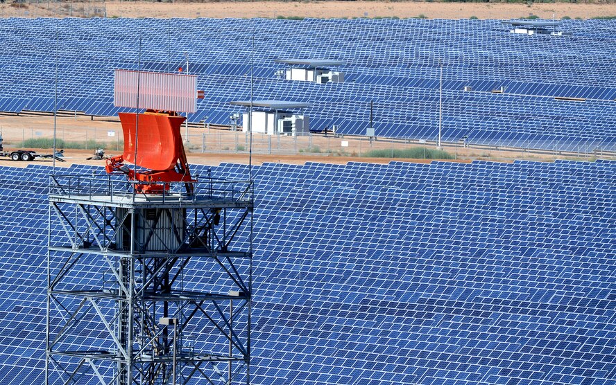 Luke Air Force Base and Arizona Public Service partnered to install a solar array producing enough energy to power 2,500 homes. 