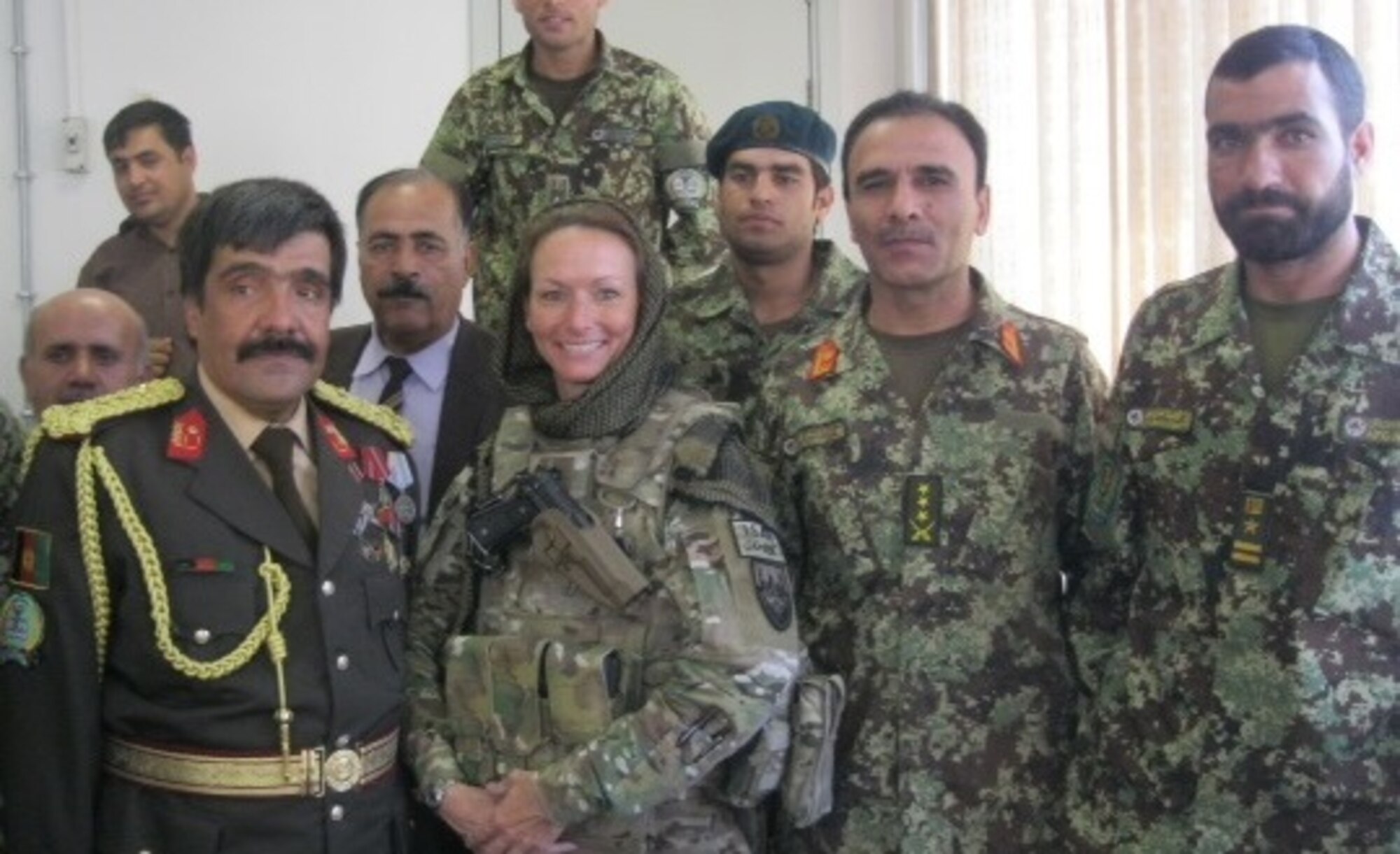 Lt. Col. Kristin Carlson deployed to New Kabul Compound last year where she served as a team chief and medical advisor to the Afghan National Army and Afghan National Police. (Courtesy photo)