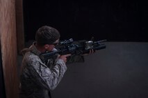 Marines with 2nd Battalion, 1st Marine Division, I Marine Expeditionary Force, practice dry run raids in a simulated combat town during Special Operations Training Group’s Raid Leaders Course aboard Marine Corps Base Camp Pendleton, Calif., June 10, 2015. The two-week long course focuses on preparing Marines to successfully conduct combat raids. (Photo by LCpl. Danielle Rodrigues/Released)
