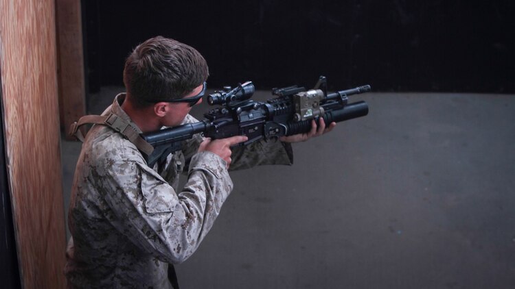 Marines with 2nd Battalion, 1st Marine Division, I Marine Expeditionary Force, practice dry run raids in a simulated combat town during Special Operations Training Group’s Raid Leaders Course at Marine Corps Base Camp Pendleton, California, June 10, 2015. The two-week long course focuses on preparing Marines to successfully conduct combat raids. 