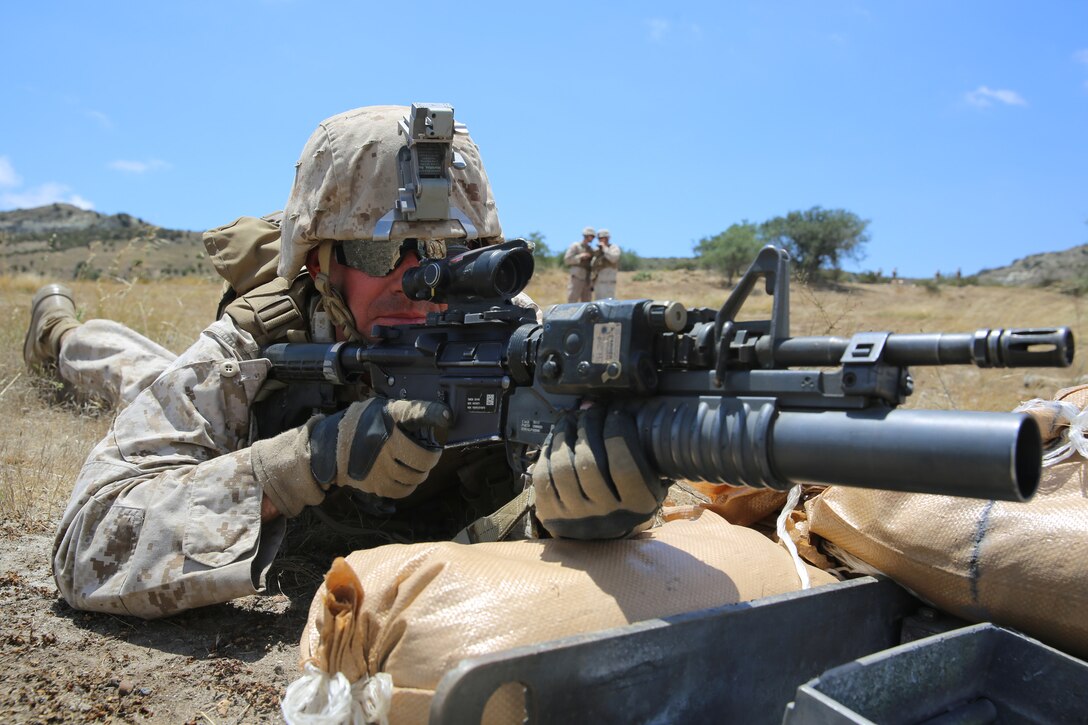 Marines with the Advanced Infantryman, Machinegun, Mortarman, Assaultman and Anti-Tank Missileman courses conduct the Final Field Exercise, a live-fire exercise which engages the students’ leadership abilities by allowing them a degree of flexibility in planning and accomplishing a company-wide mission.

The courses introduce students to advanced concepts, new technology, techniques tactics and procedures through classroom instruction, lecture, practical application, field training, and live fire exercises.
