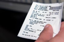 U.S. Air Force Airman 1st Class Cody Masterson, 23d Logistics Readiness Squadron material management apprentice, reviews a shipping label before retrieving a hydraulic water pump from the warehouse 17 parts store July 8, 2015, at Moody Air Force Base, Ga. The parts store functions as a processing unit providing customer support and parts for HH-60G Pave Hawks, HC-130P Combat Kings, and HC-130J Combat King II’s. (U.S. Air Force photo by Airman Greg Nash/Released)