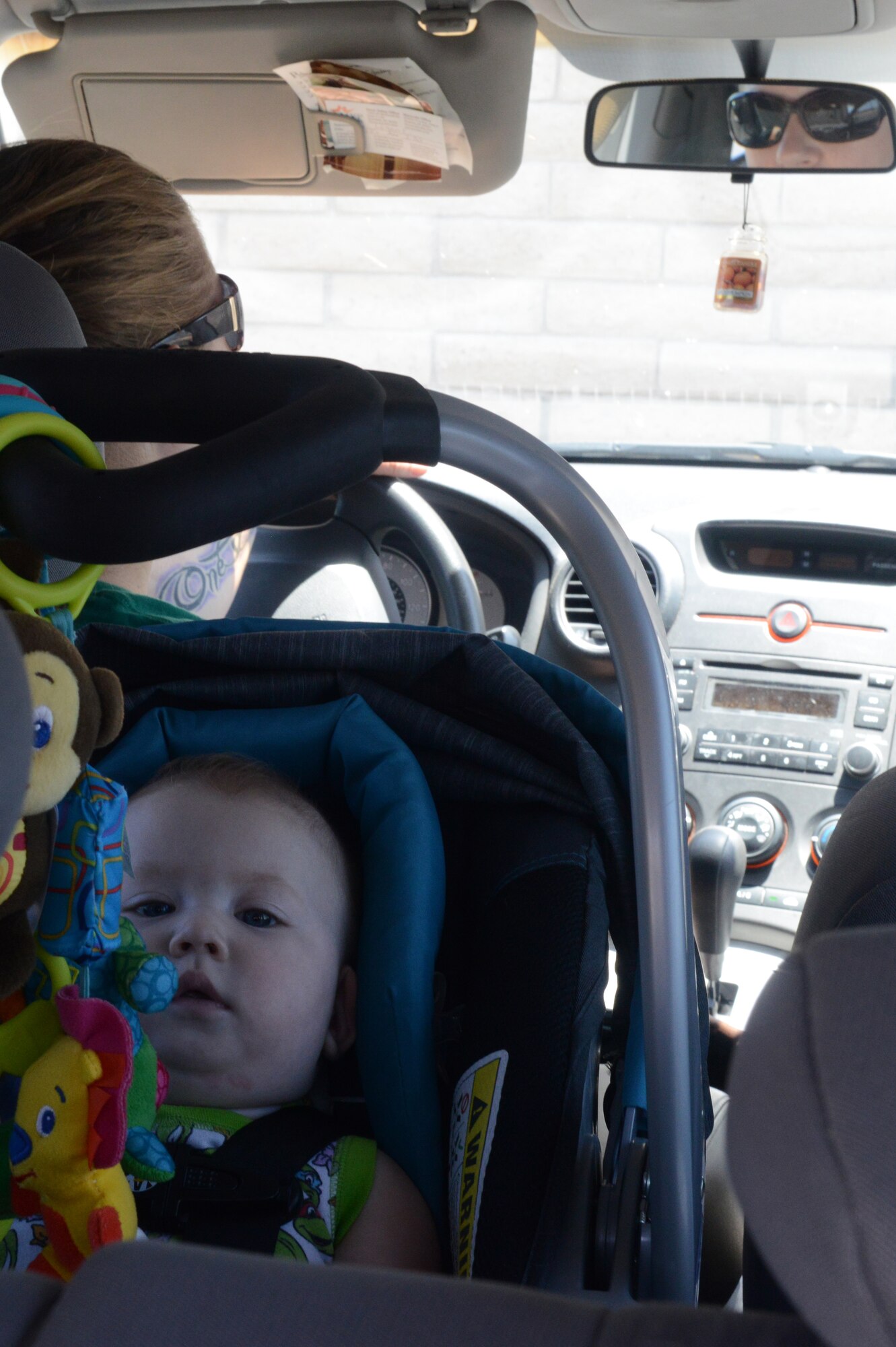 During the summer, temperatures inside a vehicle can reach in excess of 140 degrees and can be extremely hazardous to a child, pet or elderly person left in a vehicle even for a few minutes. 