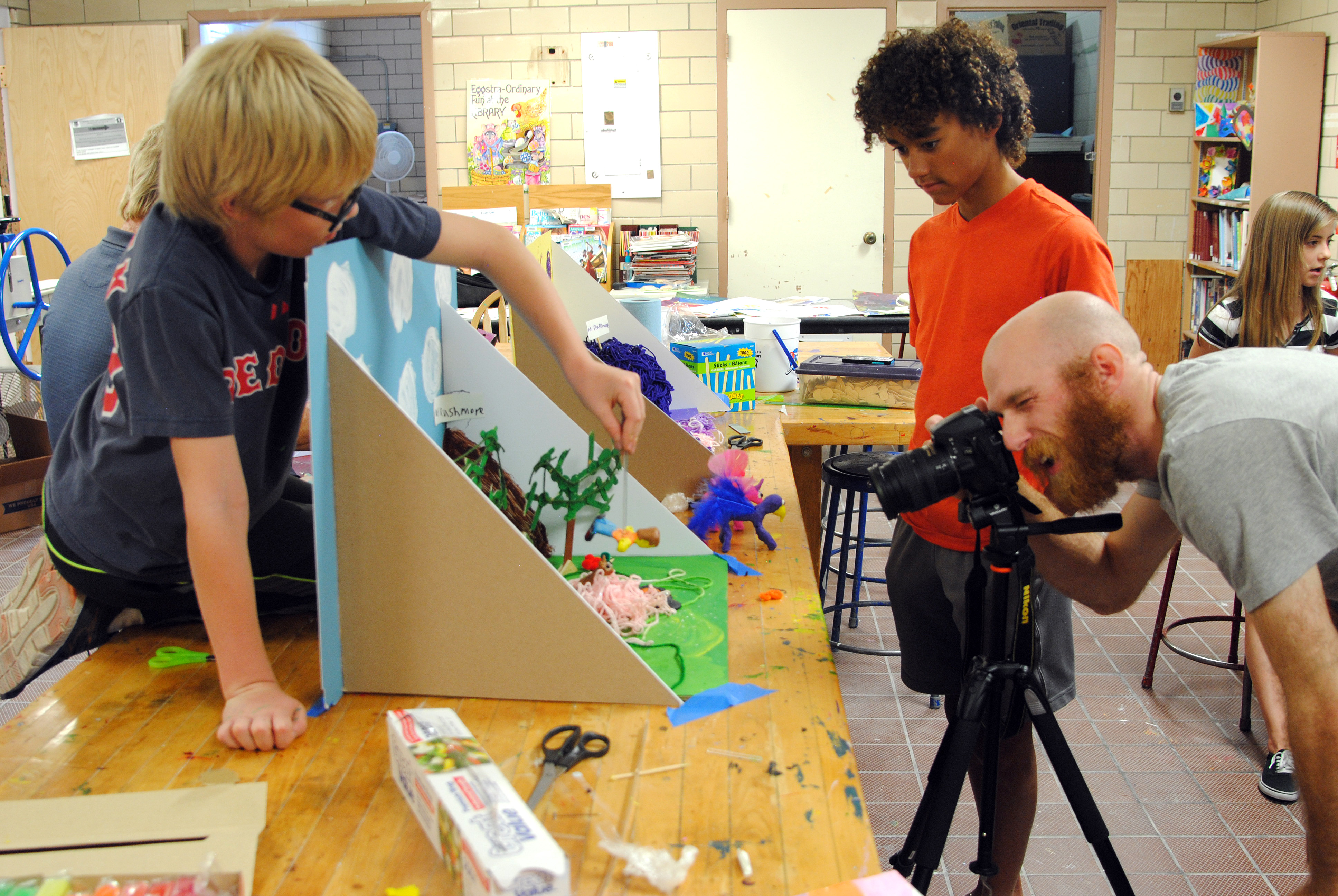 Kirtland Youth Produce Clay Animation Short Fluffyland