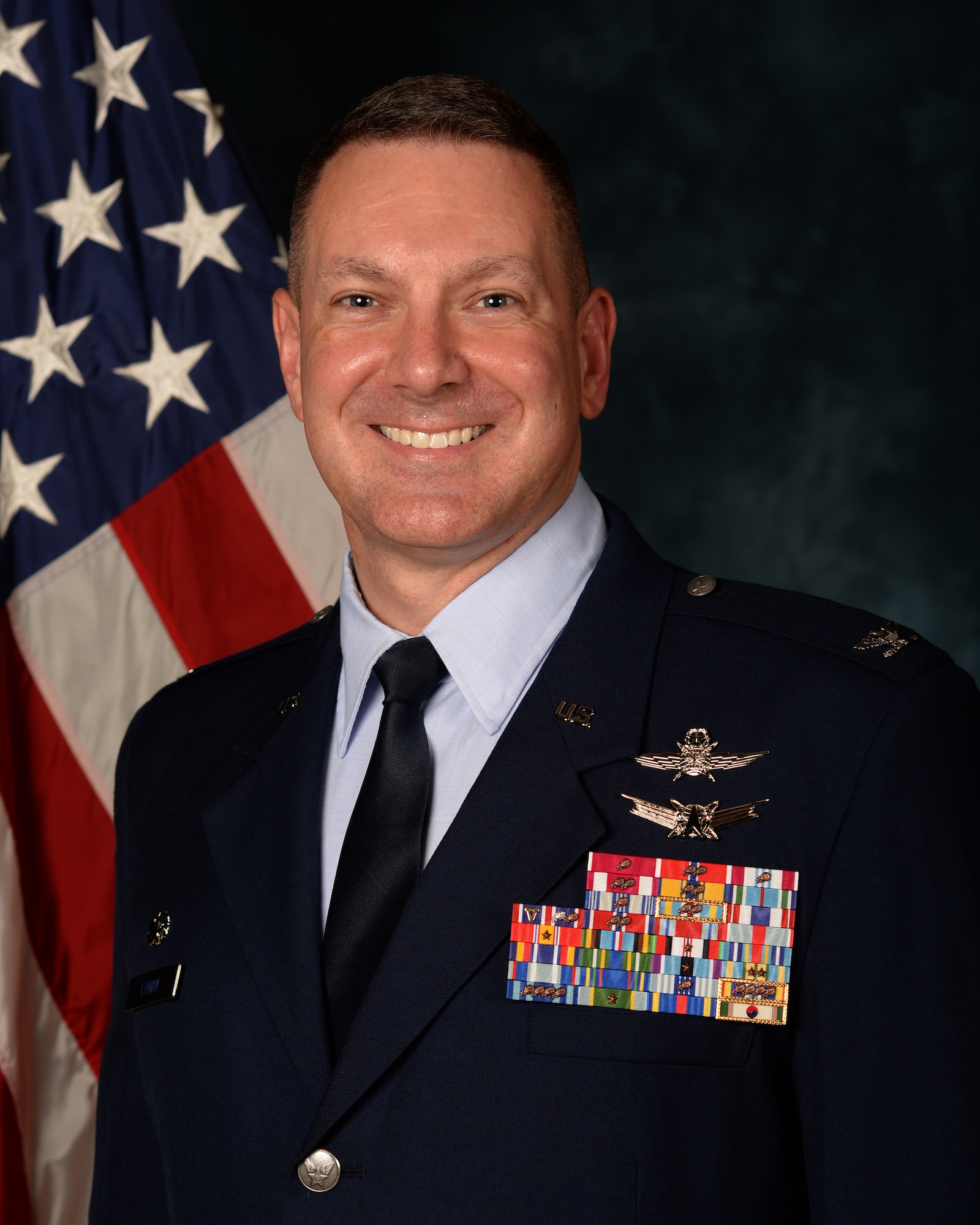 Col. Robert Lyman, Joint Base Charleston commander. Official photo.