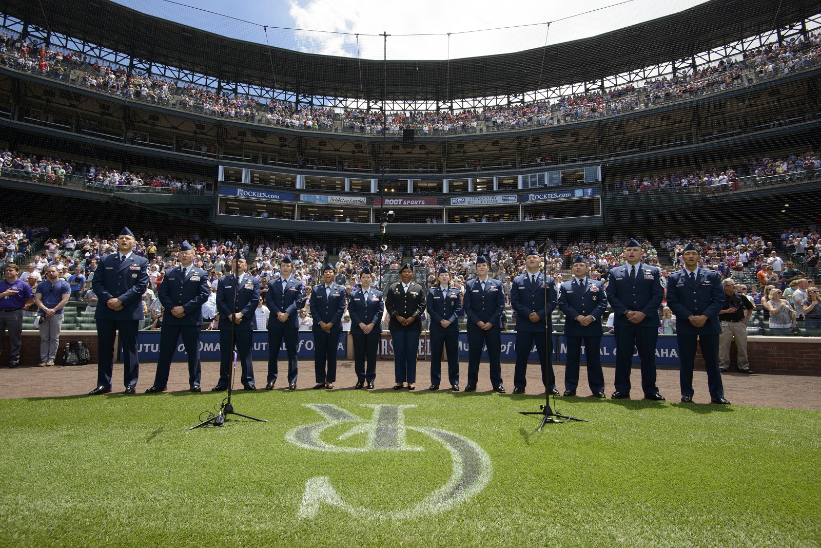 Reservists support Colorado Rockies Military Appreciation Game > 310th