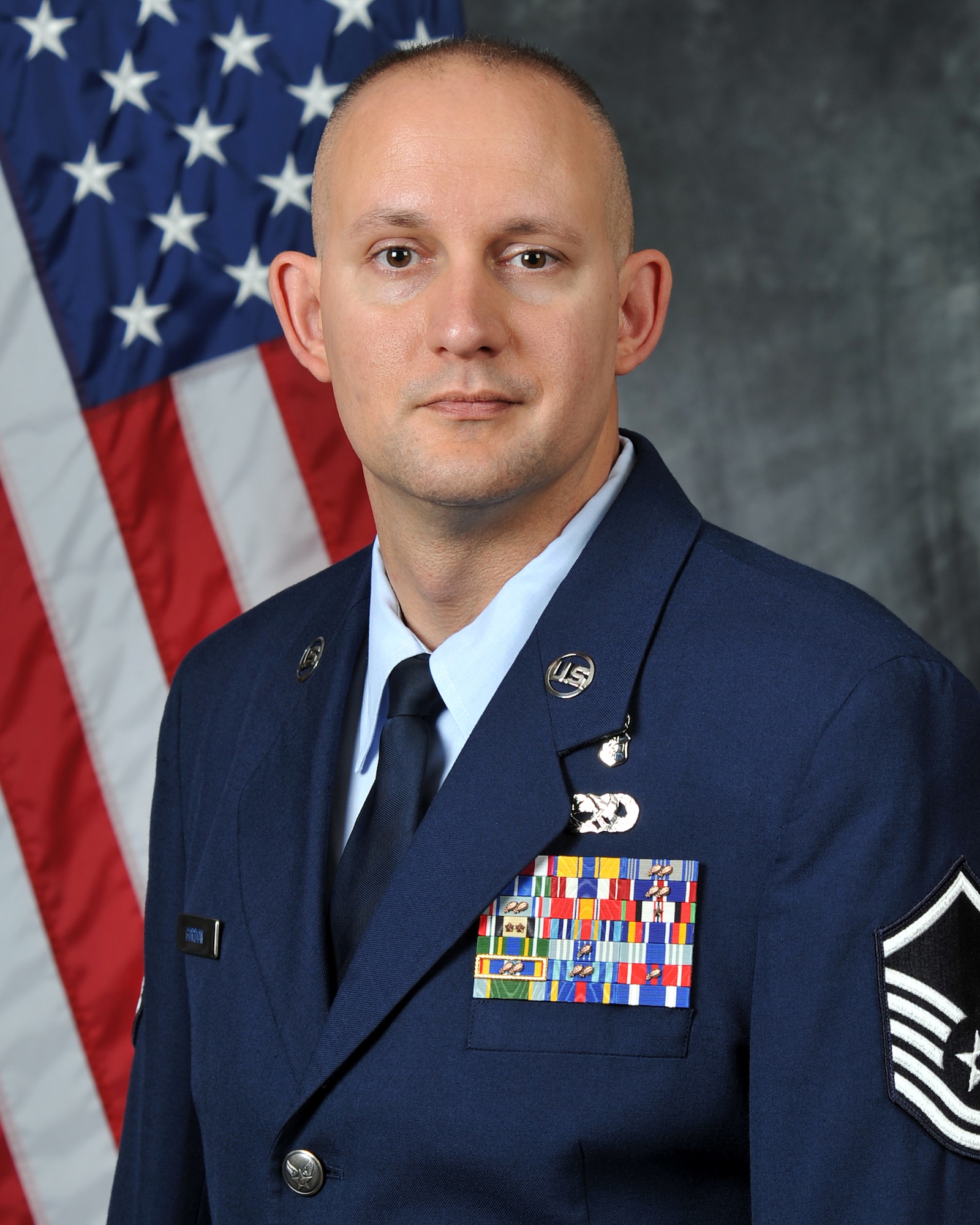Master Sgt. Christopher Gordon, incoming 4th Fighter Wing career assistance advisor, will officially take control of the program, July 27, 2015, at Seymour Johnson Air Force Base, North Carolina. CAAs equip Airmen with the necessary tools to strengthen their professional development and vector their careers. (U.S. Air Force photo/Senior Airman John Nieves Camacho)