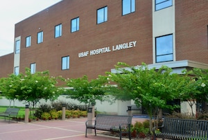 Construction of a new CT suite, histopathology lab, additional administrative office space and an in-facility MRI is slated to begin fall 2015, at USAF Hospital Langley, Langley Air Force Base, Va. Renovations are scheduled for completion in November 2016, is anticipated cost to an estimated $9.6 million. (U.S. Air Force photo by Senior Airman Aubrey White/Released) 