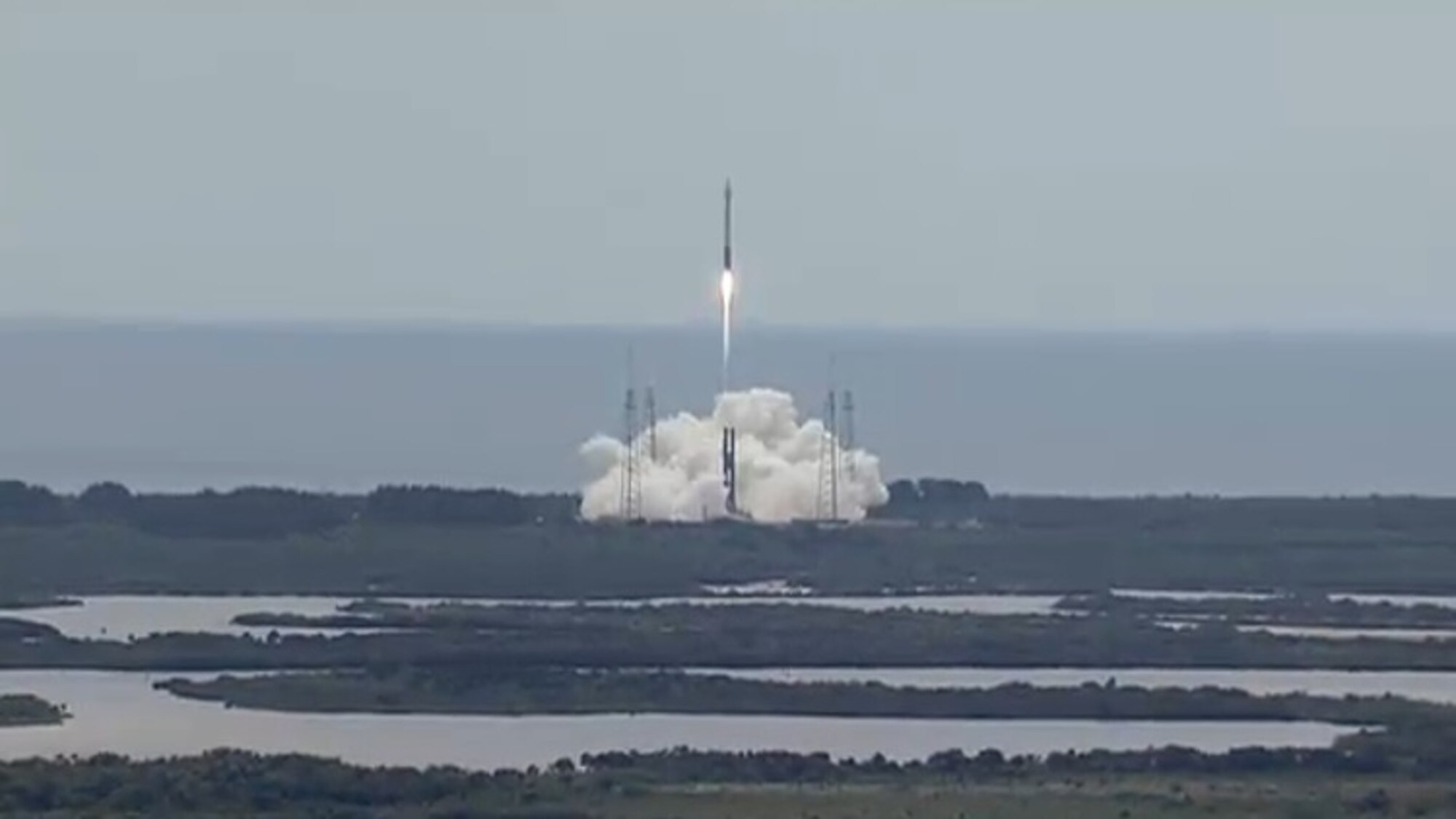 The U.S. Air Force and the 45th Space Wing supported the successful launch of a United Launch Alliance Atlas V rocket that roared skyward from Launch Complex 41 at Cape Canaveral Air Force Station carrying the Air Force's tenth Block IIF navigation satellite for the Global Positioning System July 15, 2015, at 11:36 a.m. EDT. (Courtesy photo)