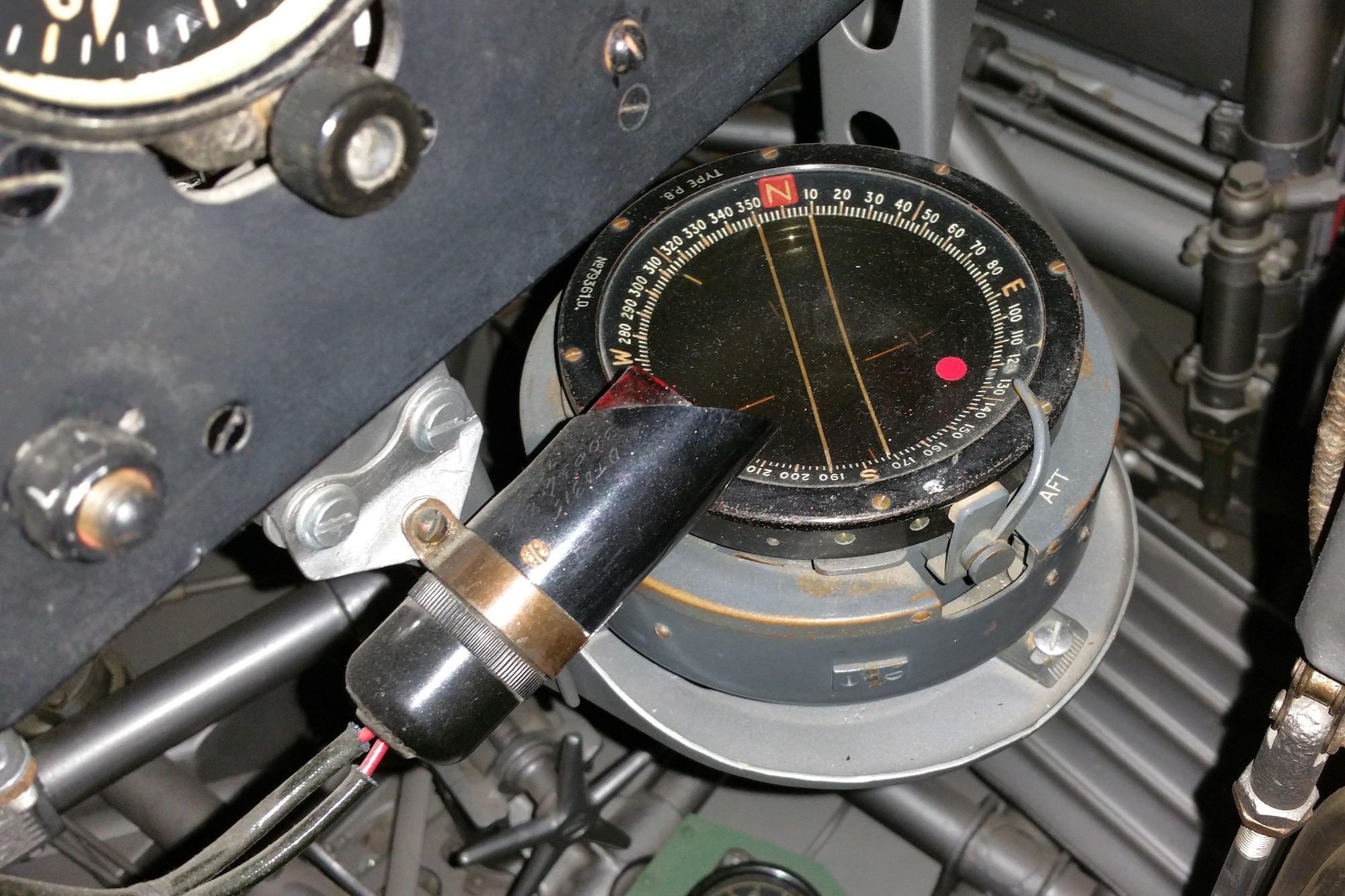 DAYTON, Ohio -- Hawker Hurricane cockpit in the Early Years Gallery at the National Museum of the United States Air Force. (U.S. Air Force photo)